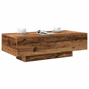 Stolić za kavu boja drva 100 x 49,5 x 31 cm konstruirano drvo