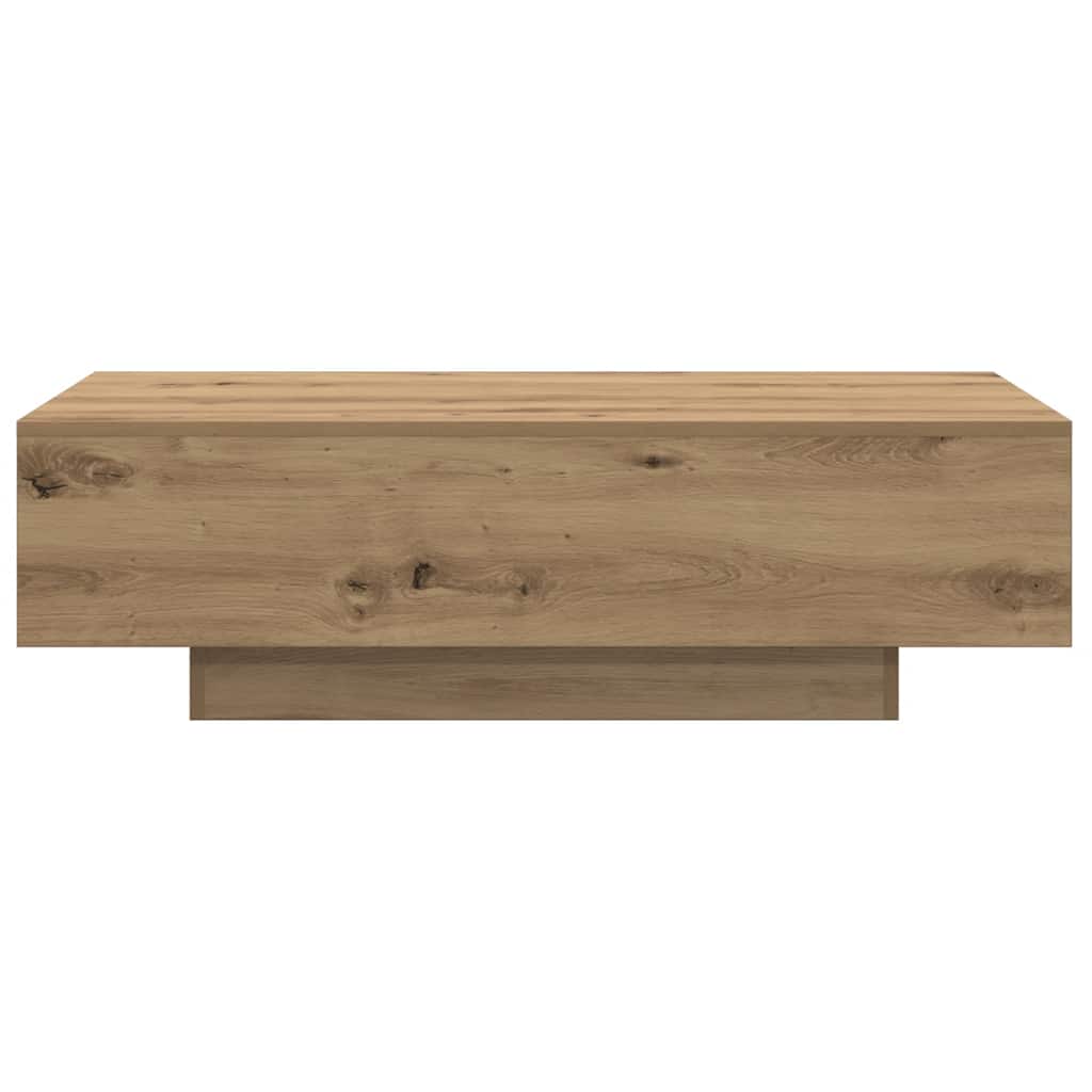 Stolić za kavu boja hrasta 100 x 49,5 x 31 cm konstruirano drvo