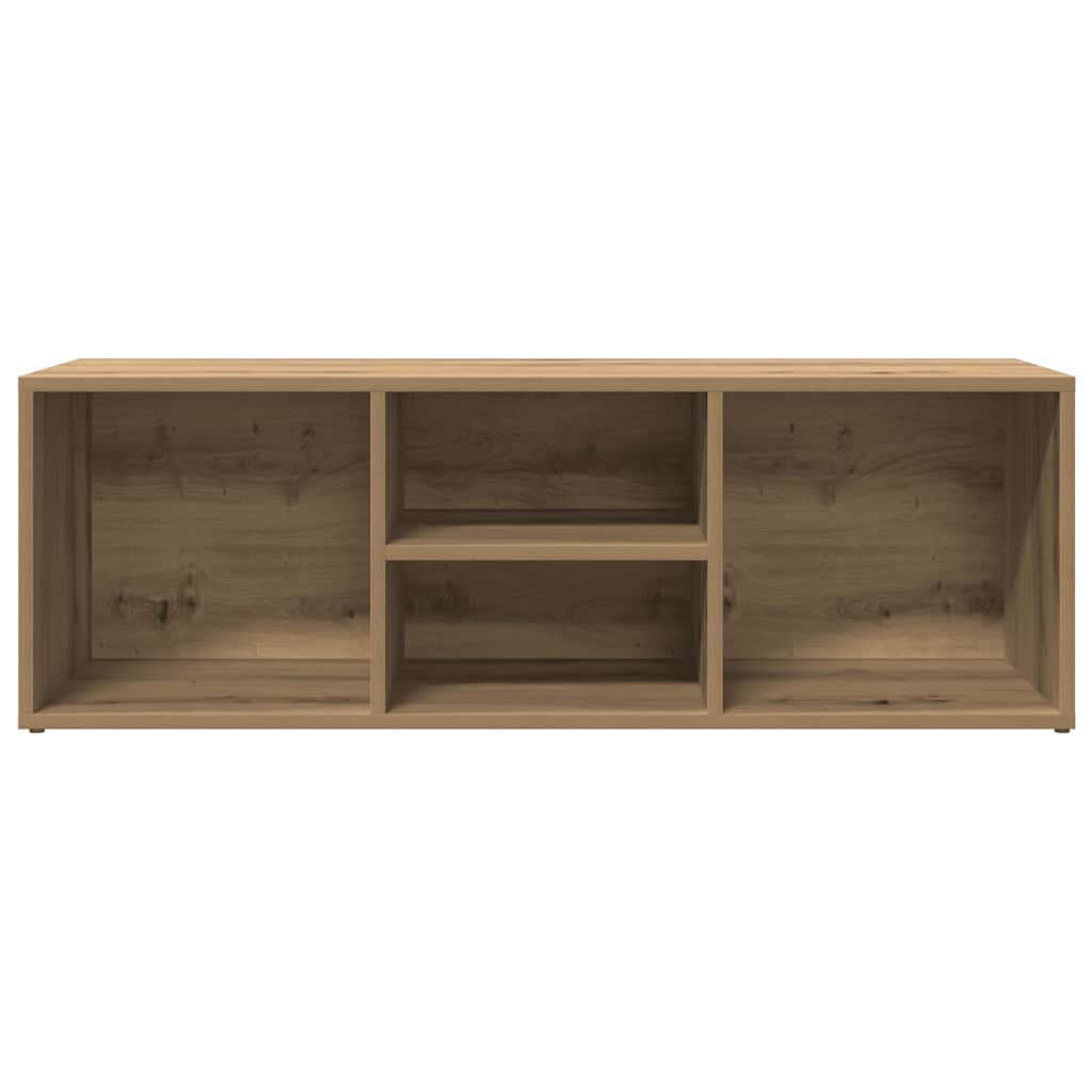 Klupa za spremanje obuće boja hrasta artisan 105x35x35cm drveni