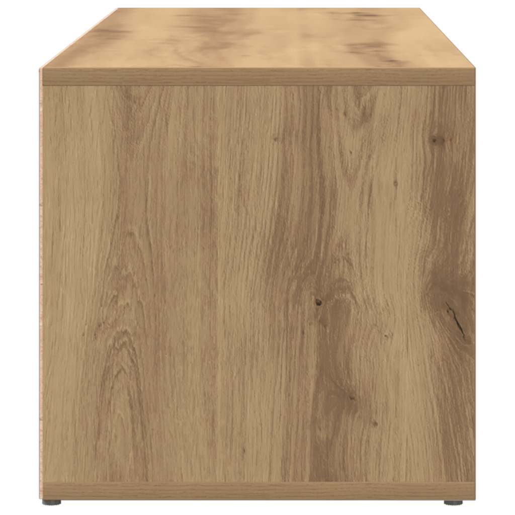 Klupa za spremanje obuće boja hrasta artisan 105x35x35cm drveni