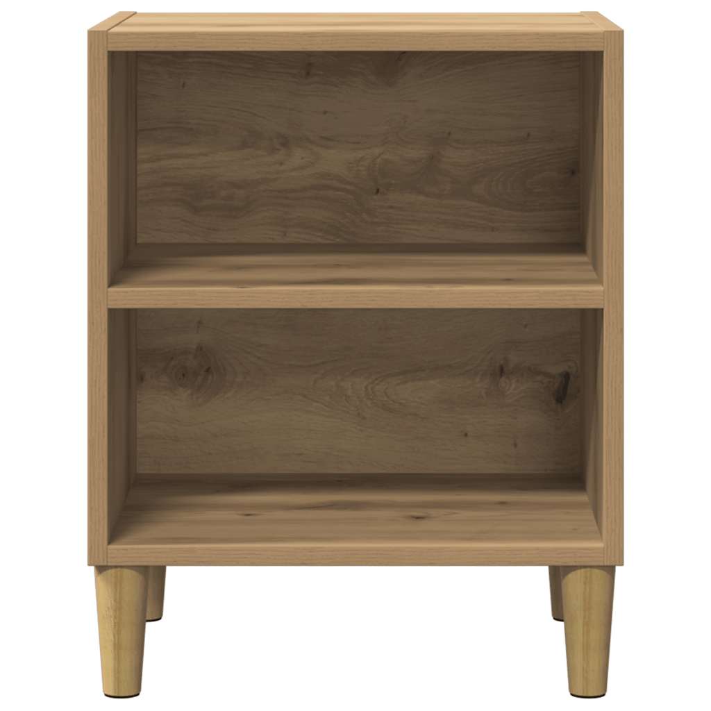 Noćni ormarići 2 kom Artisan hrast 40x30x50 cm izrađeno drvo