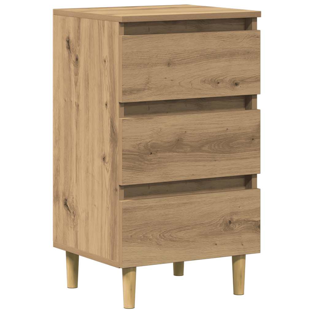 Noćni ormarić Artisan hrast 40x35x69 cm izrađeno drvo