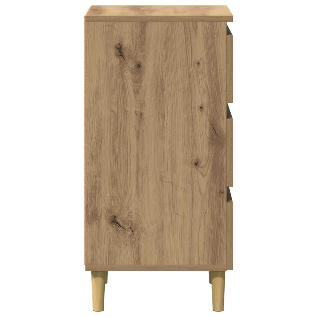 Noćni ormarić Artisan hrast 40x35x69 cm izrađeno drvo
