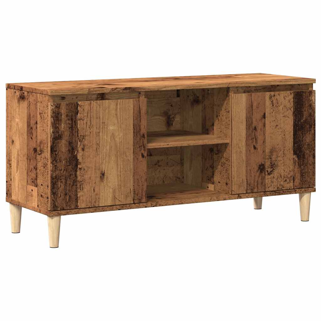 TV ormarić staro drvo 102x35x50 cm konstruirano drvo