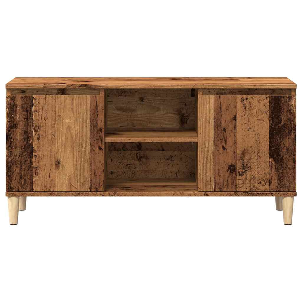 TV ormarić staro drvo 102x35x50 cm konstruirano drvo
