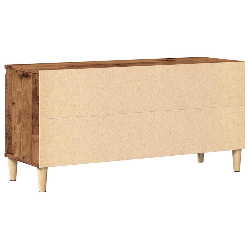 TV ormarić staro drvo 102x35x50 cm konstruirano drvo