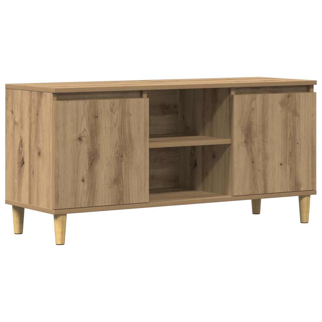 TV ormarić Artisan hrast 102x35x50 cm izrađeno drvo