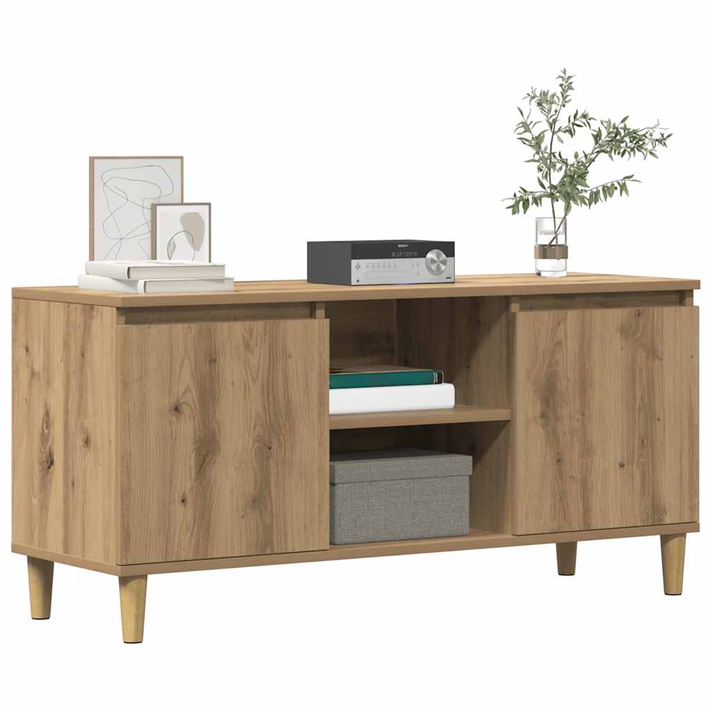 TV ormarić Artisan hrast 102x35x50 cm izrađeno drvo