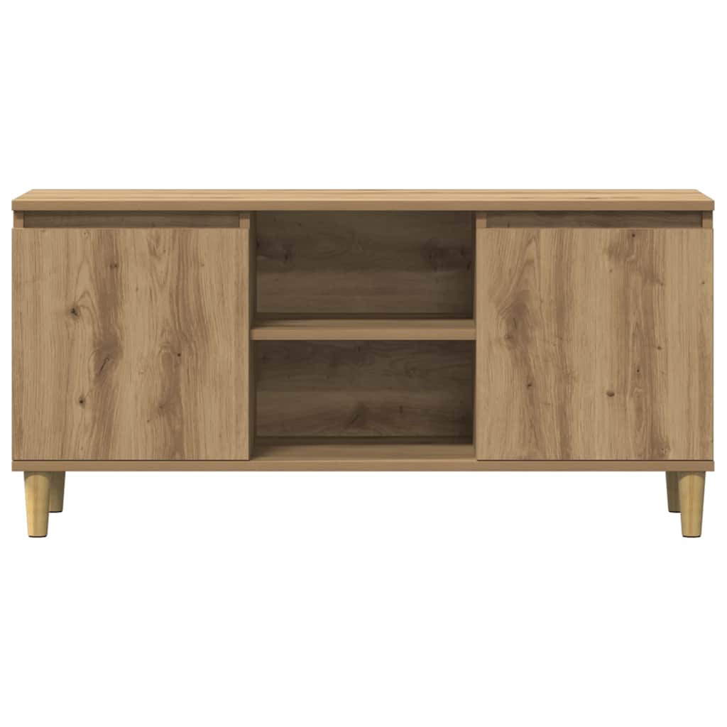 TV ormarić Artisan hrast 102x35x50 cm izrađeno drvo