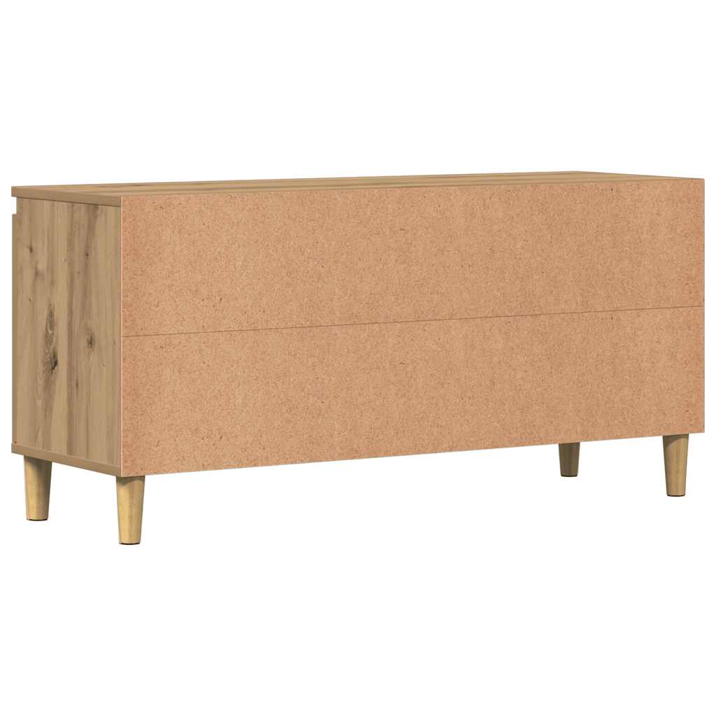 TV ormarić Artisan hrast 102x35x50 cm izrađeno drvo