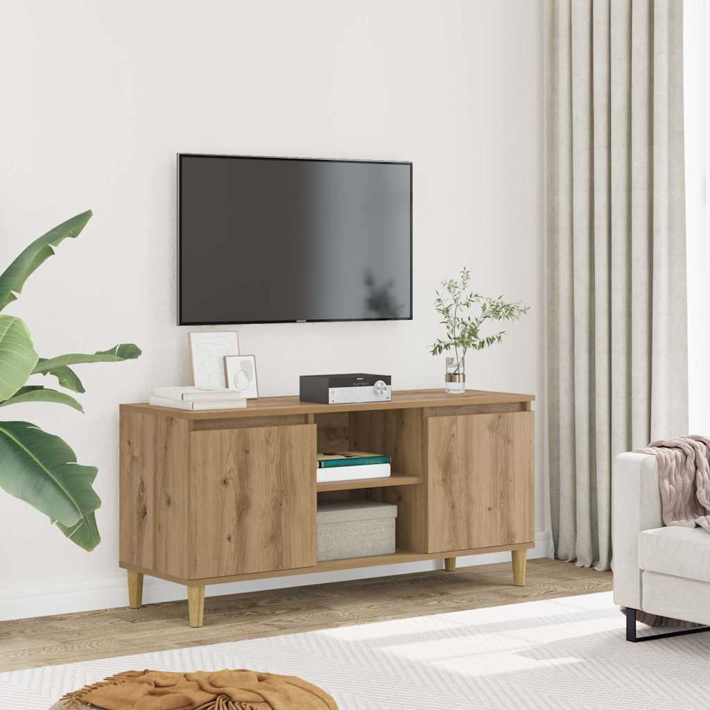 TV ormarić Artisan hrast 102x35x50 cm izrađeno drvo