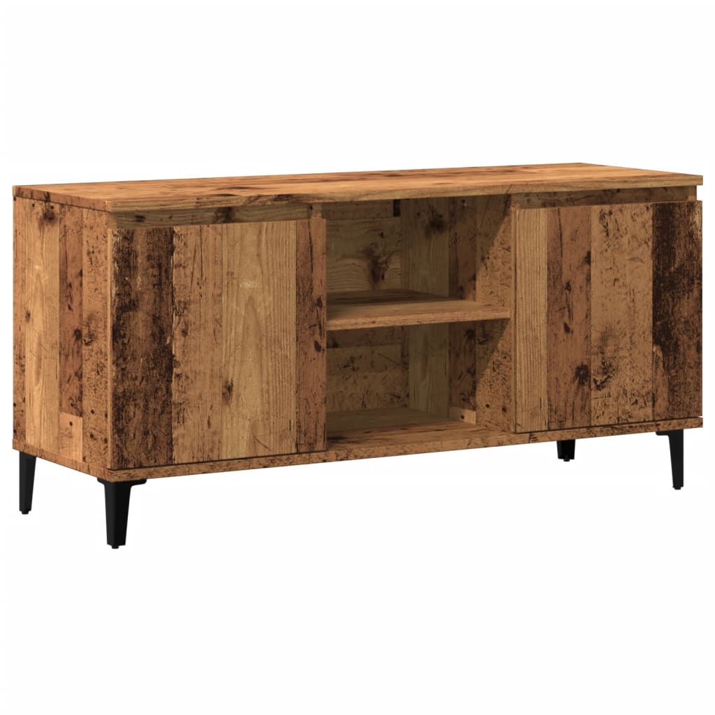TV ormarić staro drvo 102x35x50 cm konstruirano drvo