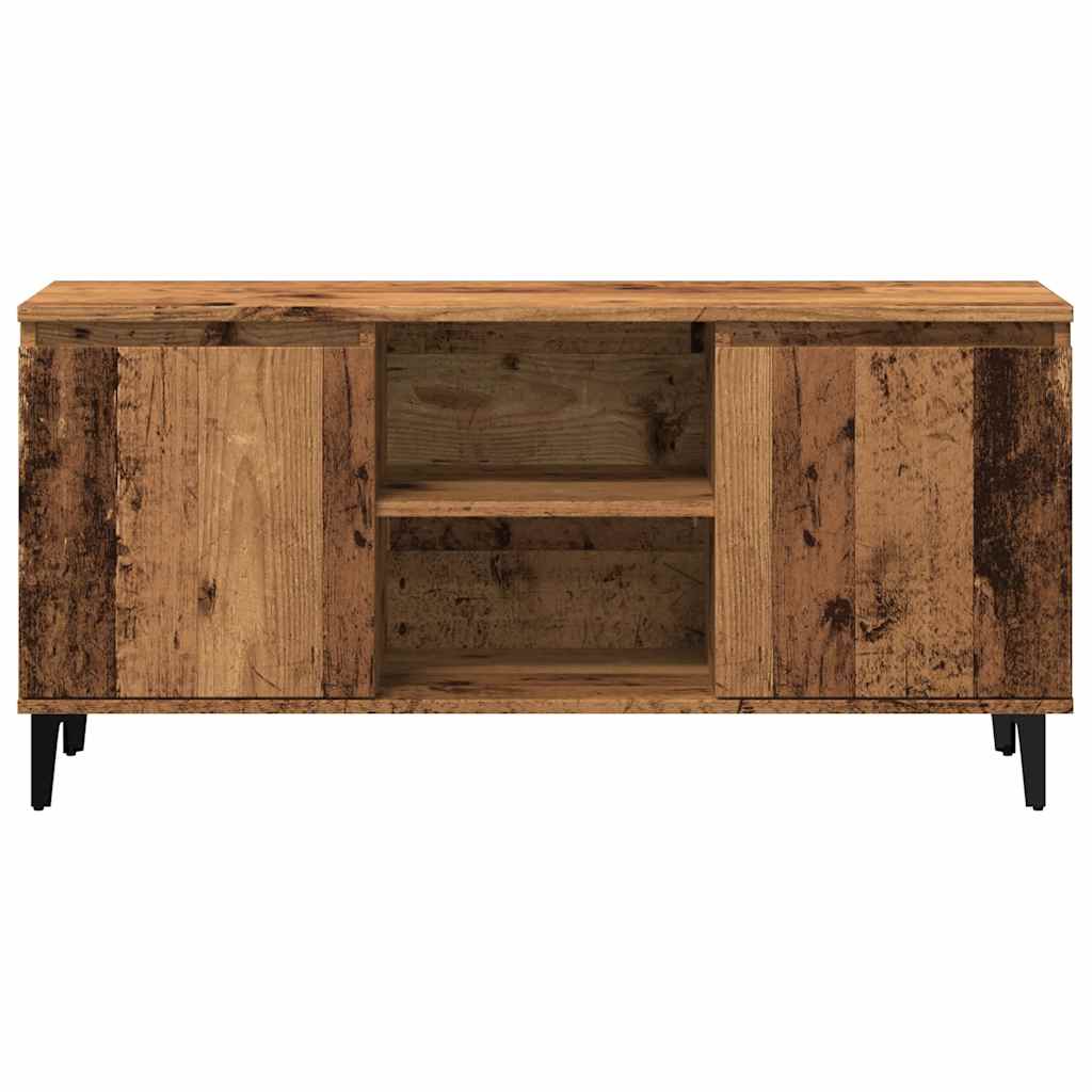 TV ormarić staro drvo 102x35x50 cm konstruirano drvo