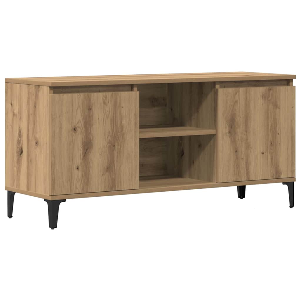 TV ormarić Artisan hrast 102x35x50 cm izrađeno drvo
