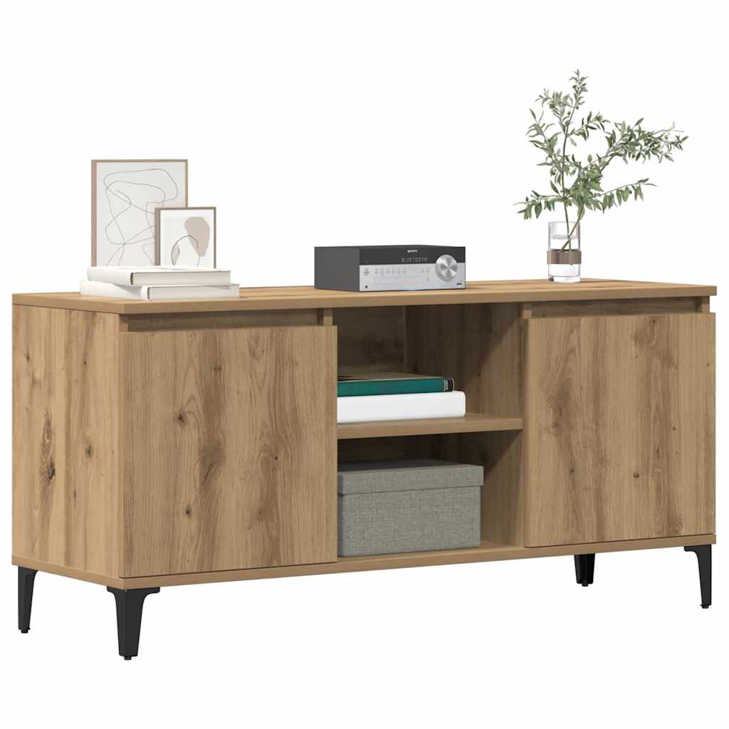 TV ormarić Artisan hrast 102x35x50 cm izrađeno drvo