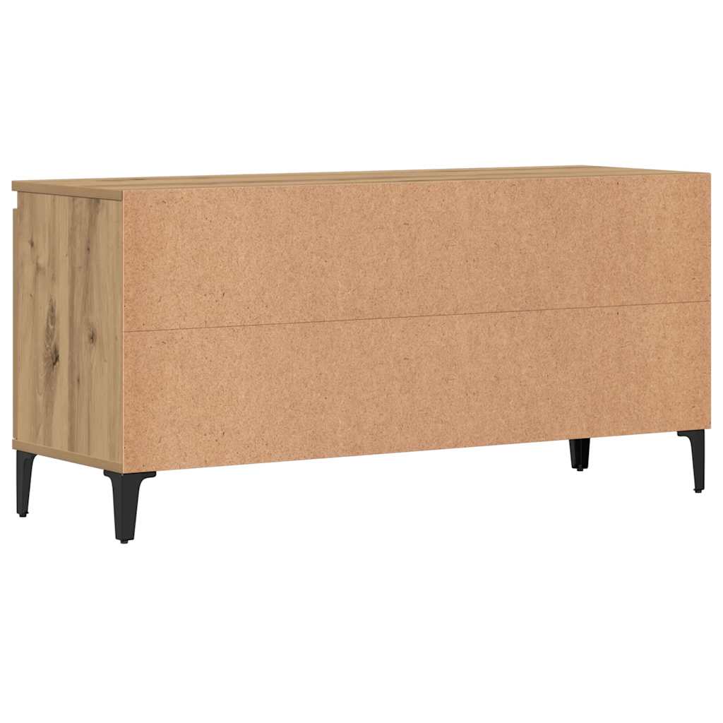 TV ormarić Artisan hrast 102x35x50 cm izrađeno drvo