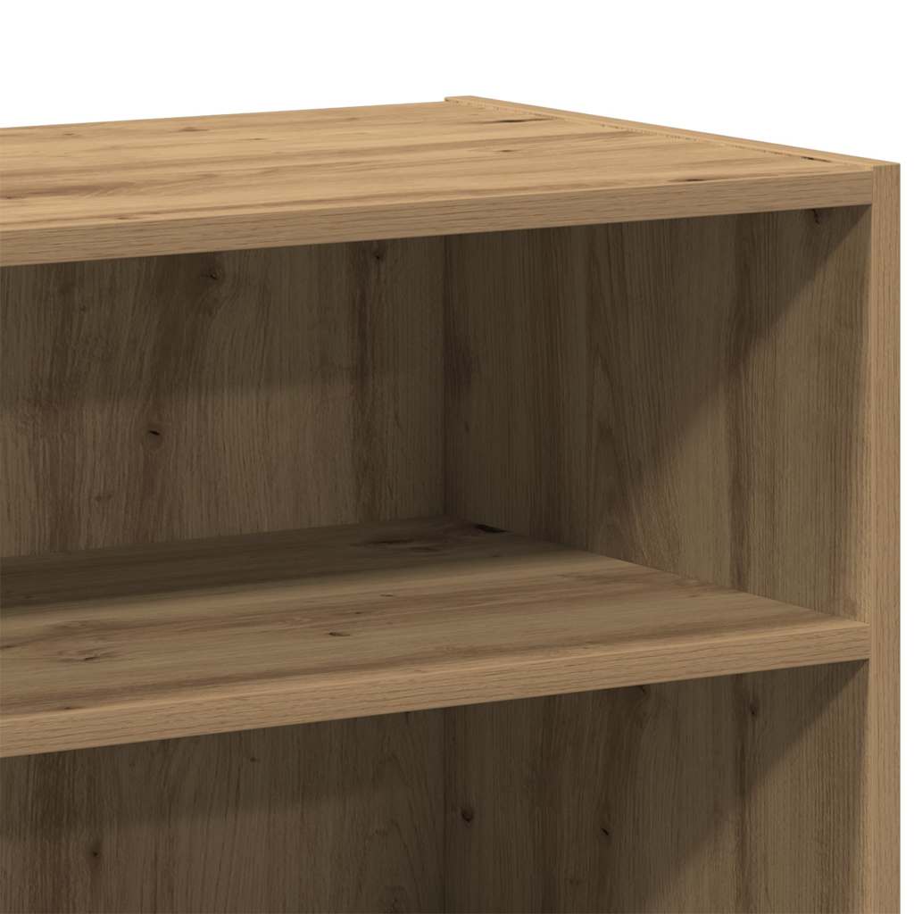 Komoda boja hrasta artisan 103,5 x 35 x 70 cm konstruirano drvo