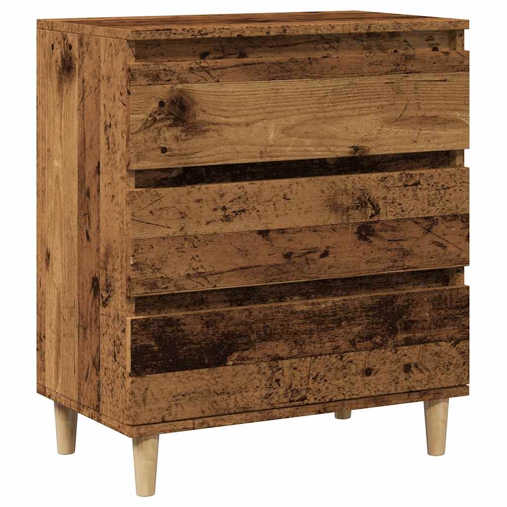Komoda staro drvo 60x35x70 cm konstruirano drvo