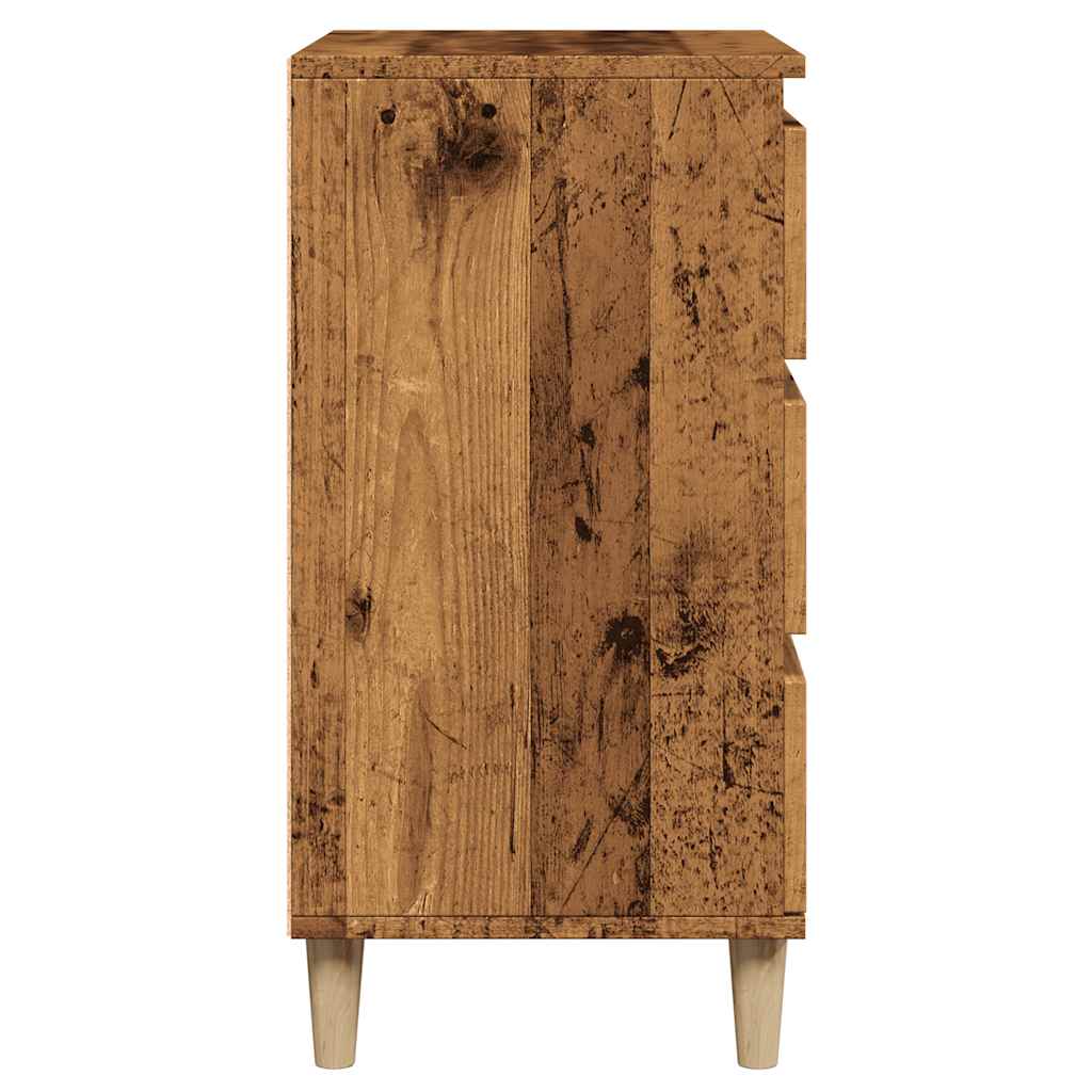 Komoda staro drvo 60x35x70 cm konstruirano drvo