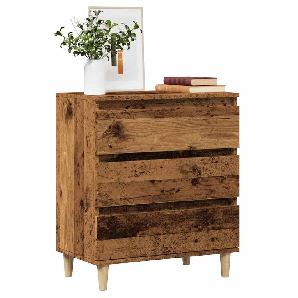 Komoda staro drvo 60x35x70 cm konstruirano drvo