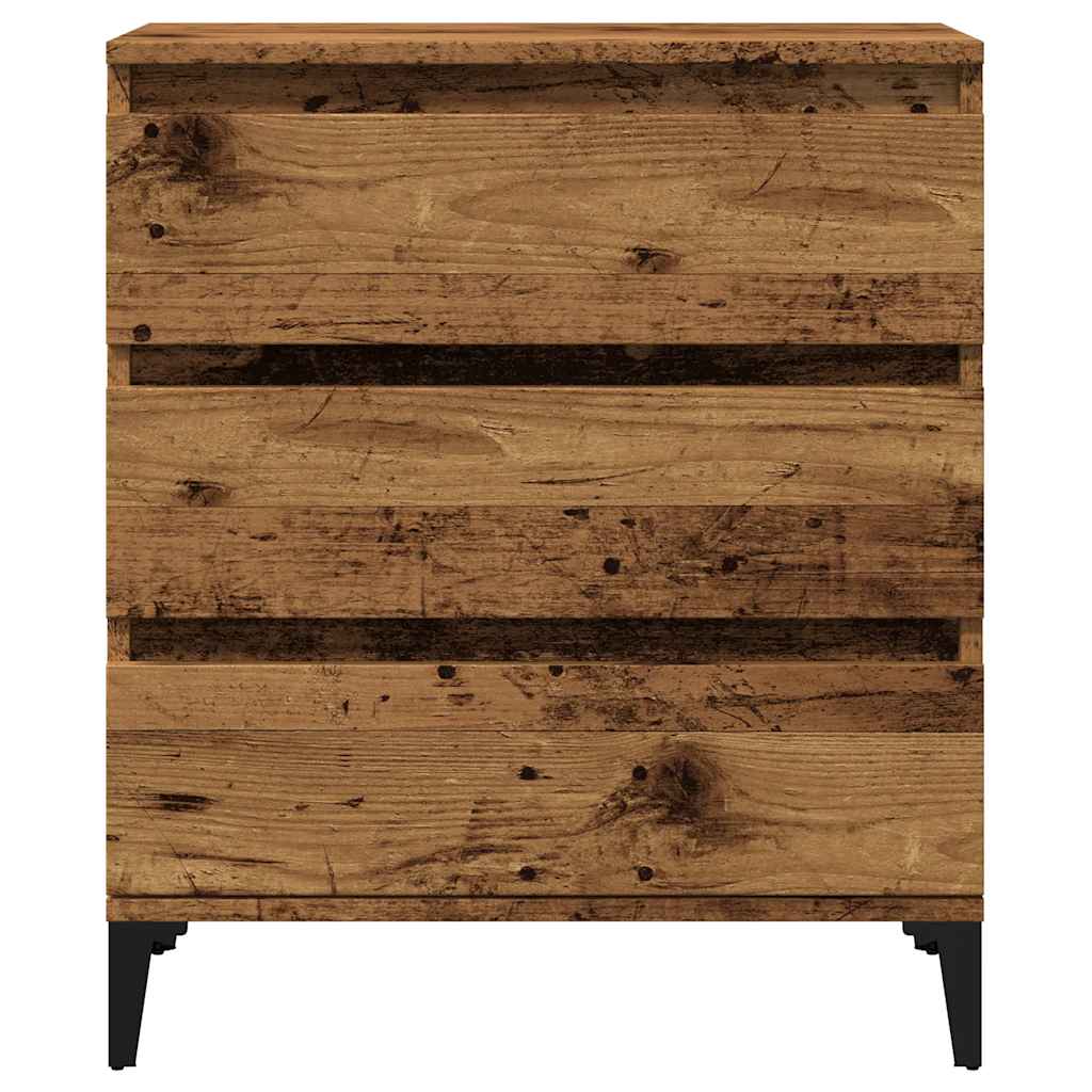 Komoda staro drvo 60x35x70 cm konstruirano drvo