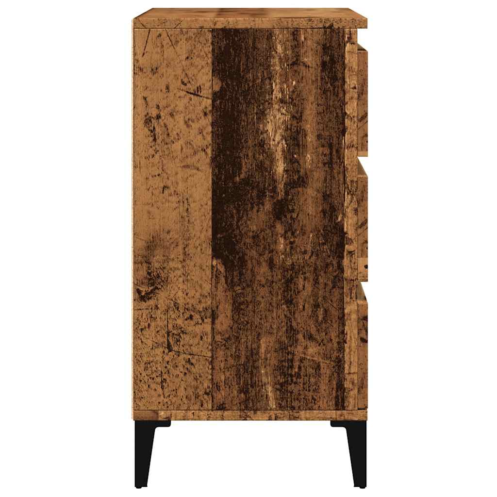 Komoda staro drvo 60x35x70 cm konstruirano drvo