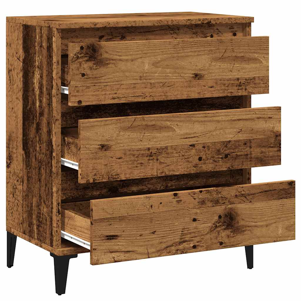 Komoda staro drvo 60x35x70 cm konstruirano drvo
