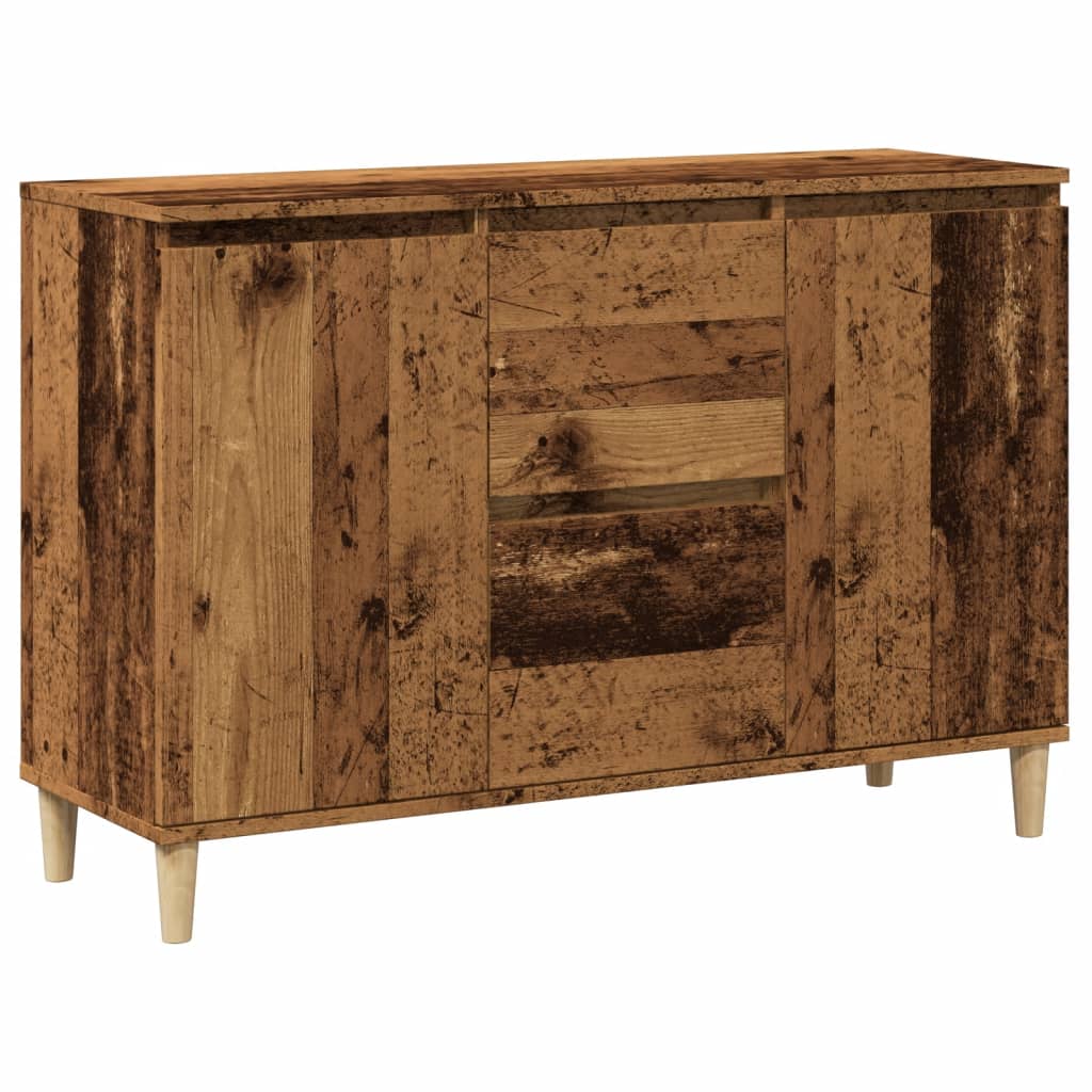 Komoda boja starog drva 102x35x70 cm od konstruiranog drva