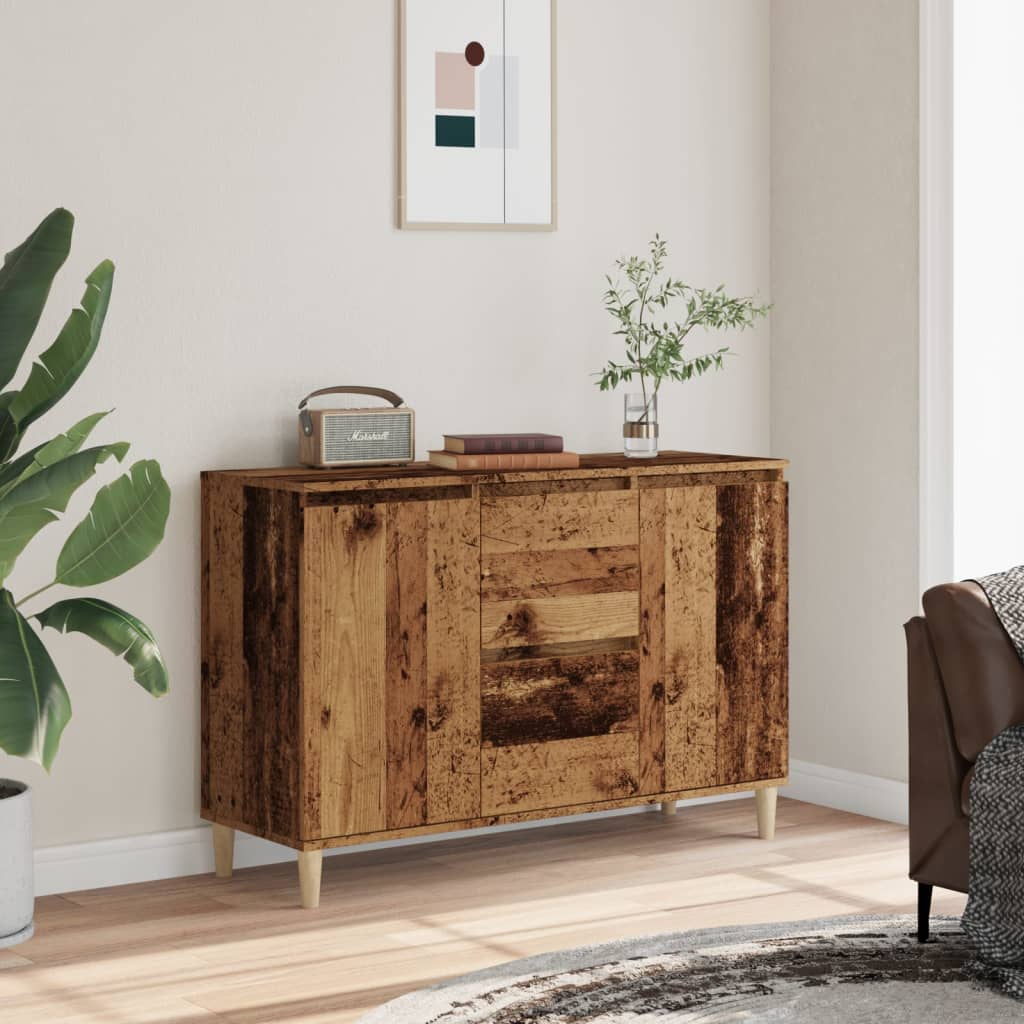 Komoda boja starog drva 102x35x70 cm od konstruiranog drva