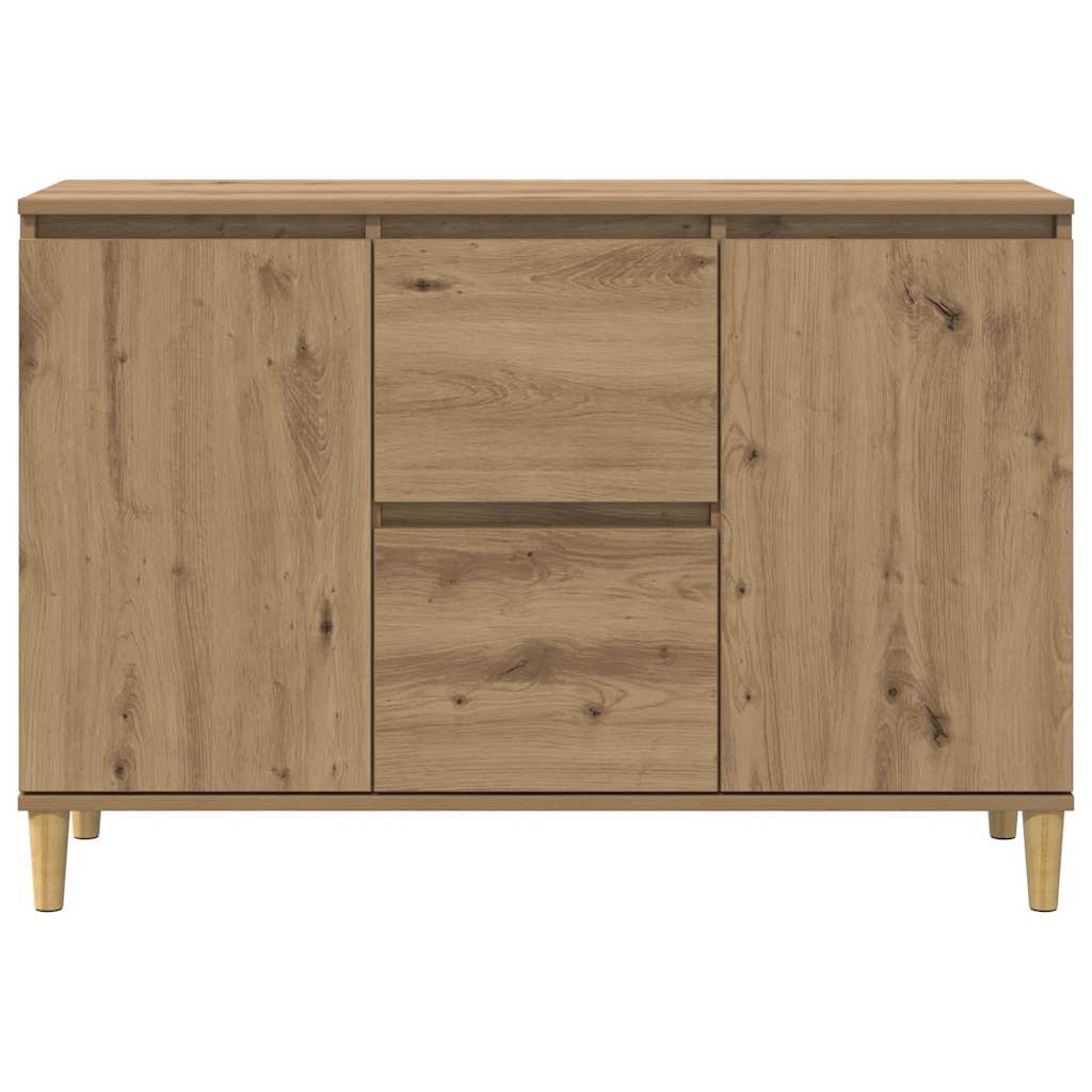 Komoda boja hrasta artisan 102x35x70 cm konstruirano drvo