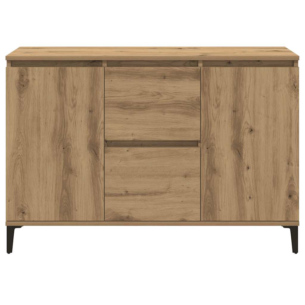 Komoda boja hrasta artisan 102x35x70 cm konstruirano drvo
