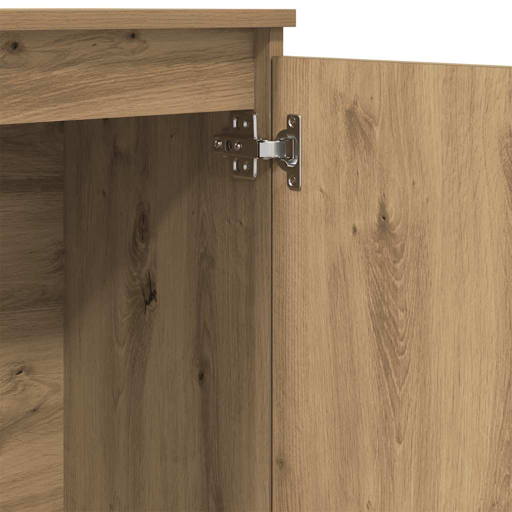 Komoda boja hrasta artisan 102x35x70 cm konstruirano drvo