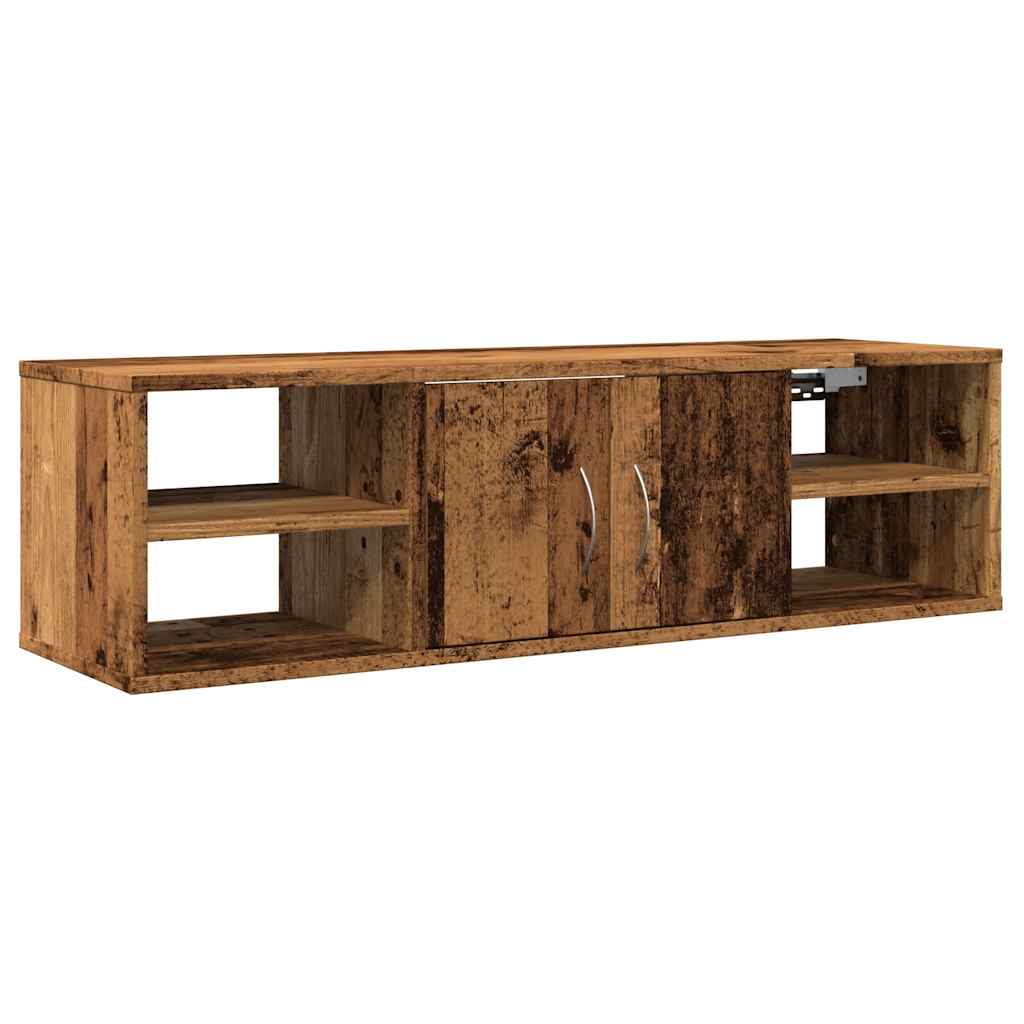 Zidni ormarić staro drvo 101x30x29 cm konstruirano drvo