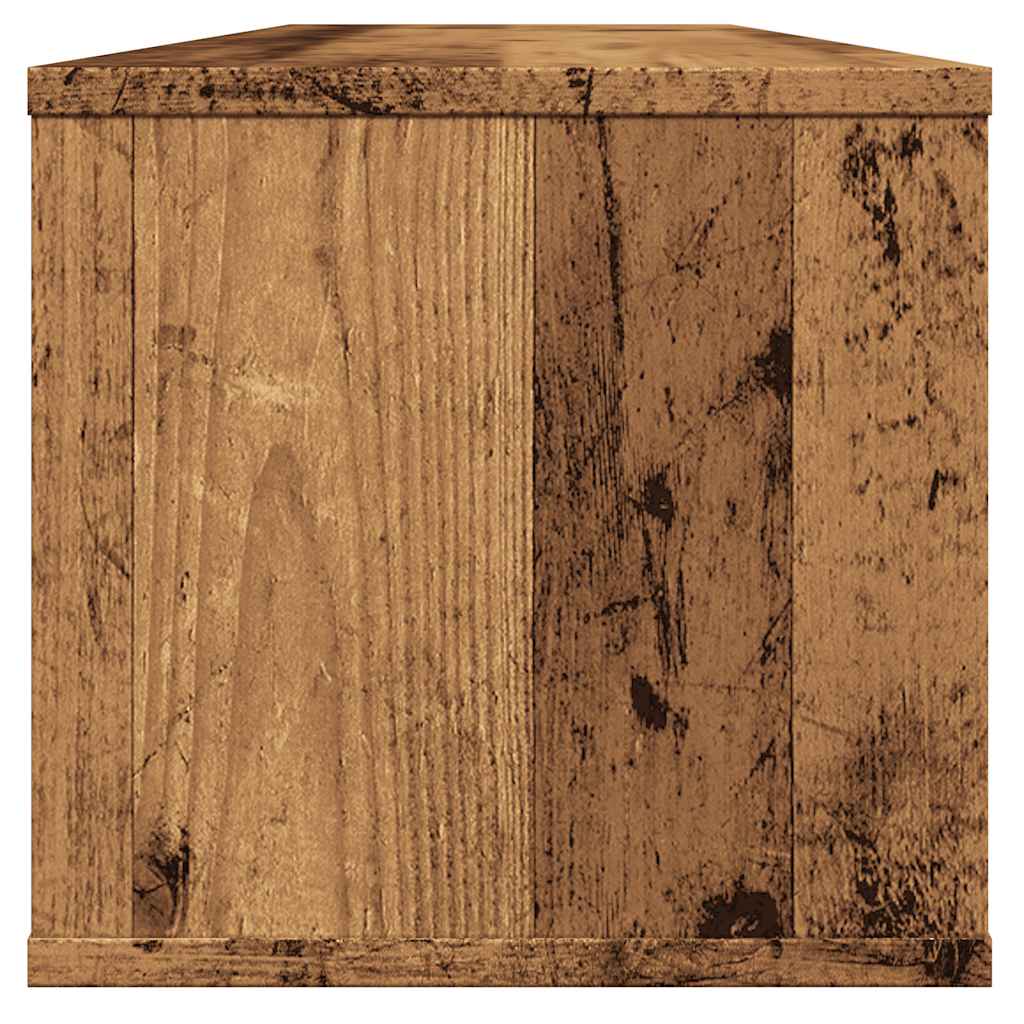 Zidni ormarić staro drvo 101x30x29 cm konstruirano drvo
