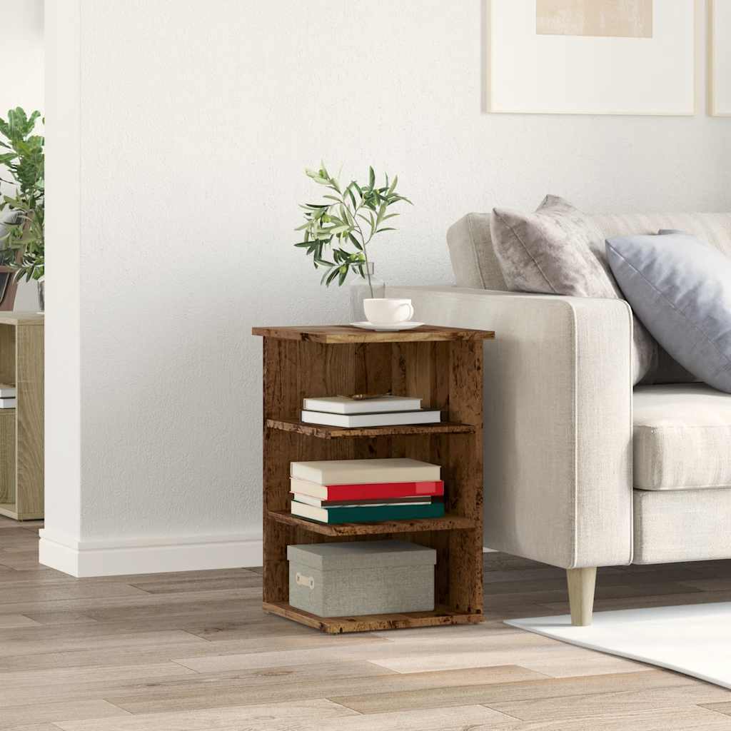Komoda staro drvo 35x35x55 cm konstruirano drvo