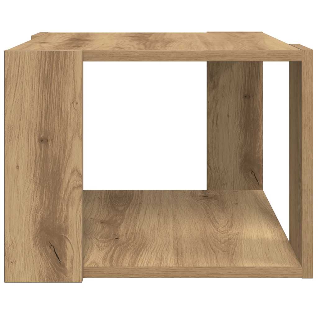 Stol za kavu Artisan hrast 40x40x30 cm izrađeno drvo