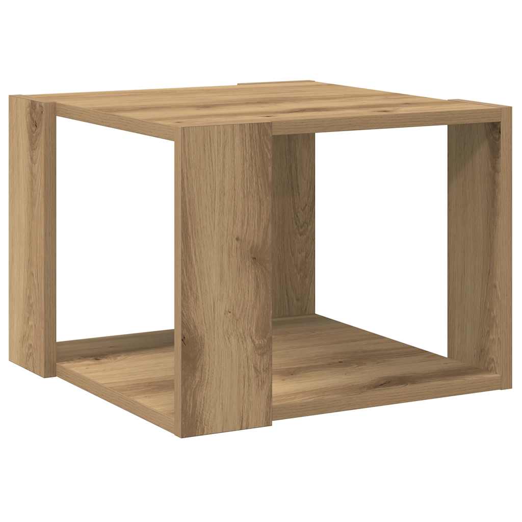 Stol za kavu Artisan hrast 40x40x30 cm izrađeno drvo