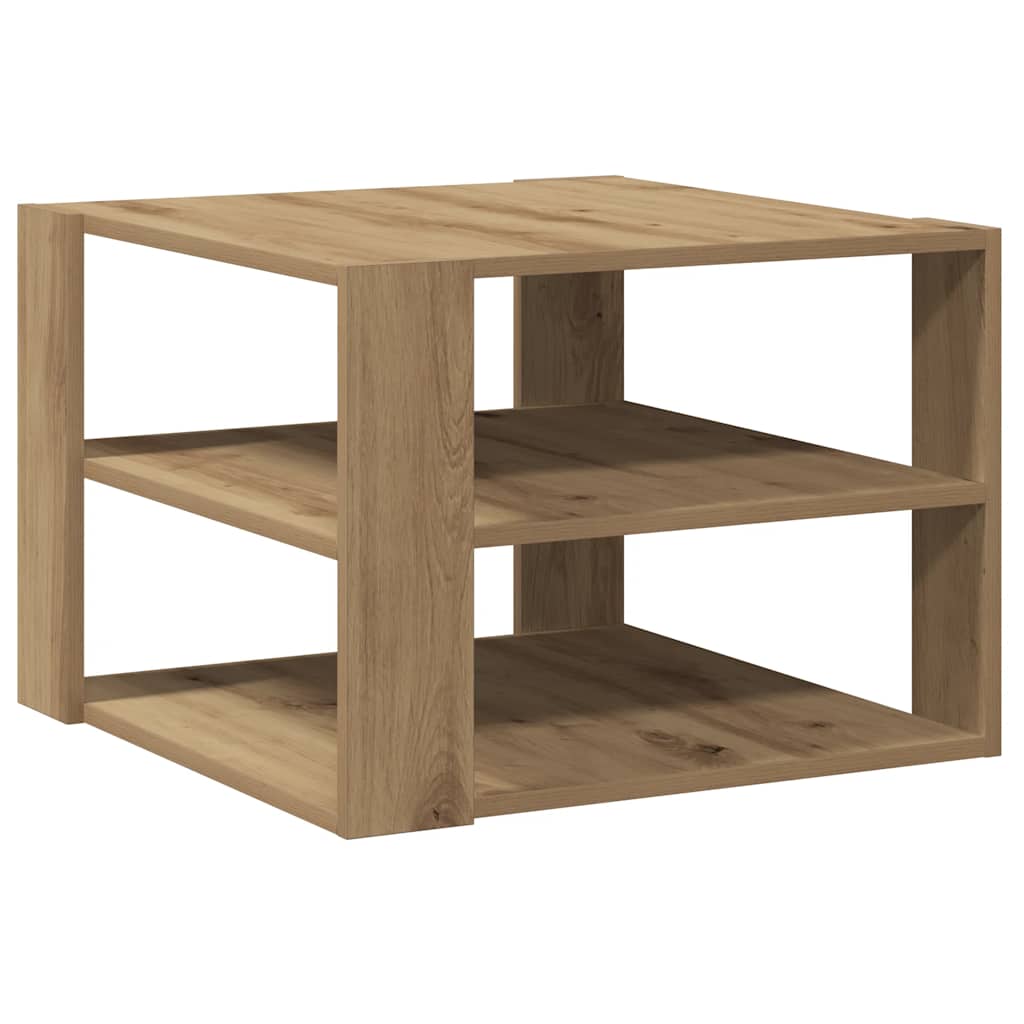 Stol za kavu Artisan hrast 58x58x40 cm izrađeno drvo