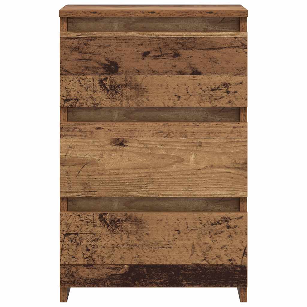 Noćni ormarići 2 kom staro drvo 40x35x62,5 cm konstruirano drvo