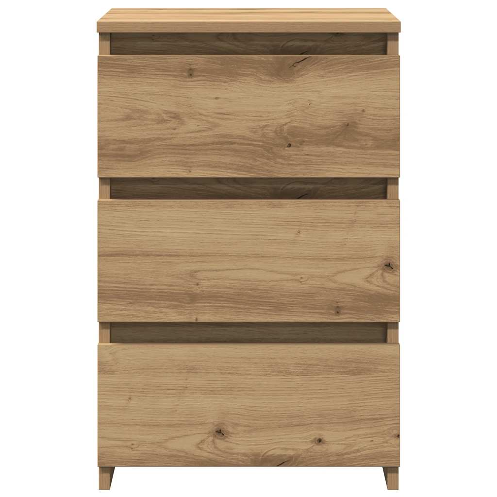 Noćni ormarić Artisan hrast 40x35x62,5 cm izrađeno drvo