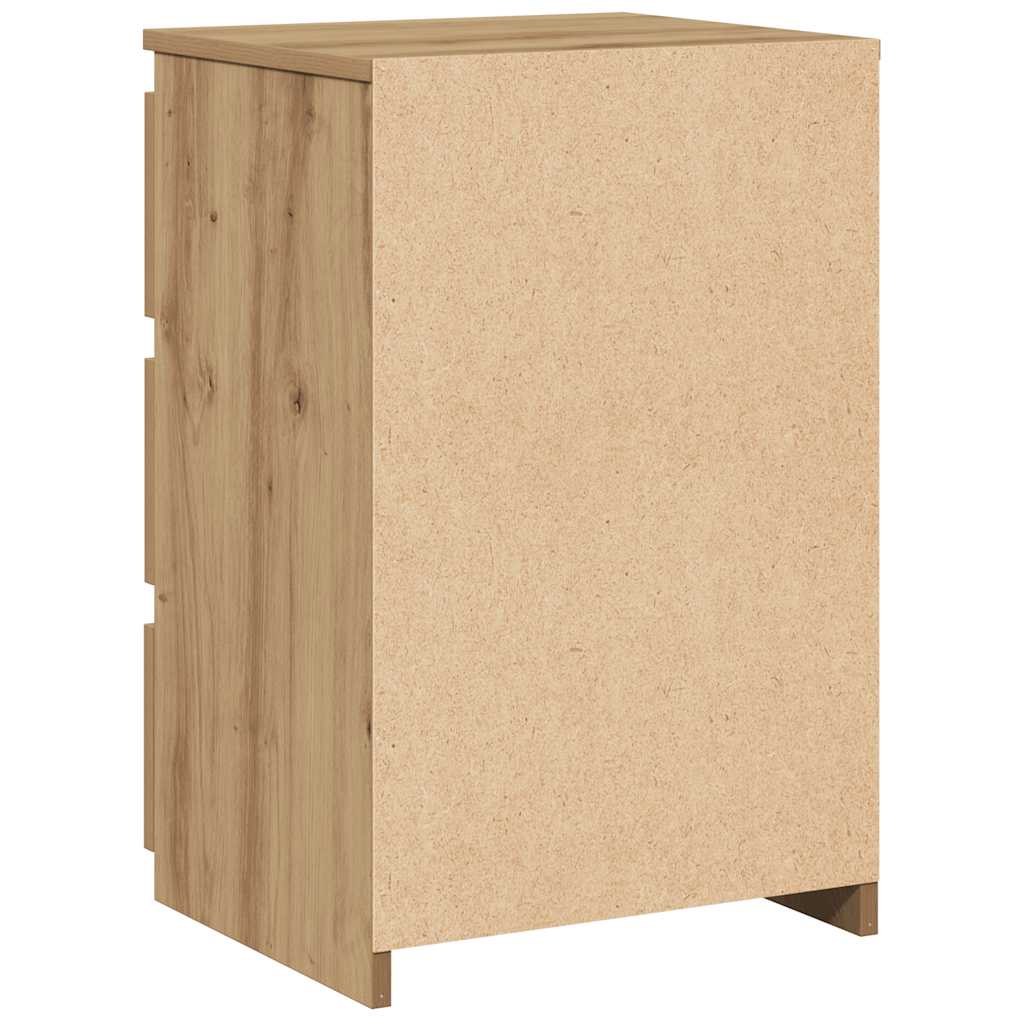 Noćni ormarić Artisan hrast 40x35x62,5 cm izrađeno drvo