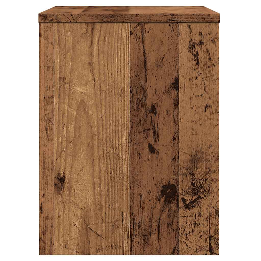 Noćni ormarići 2 kom boja drva 40x30x40 cm konstruirano drvo