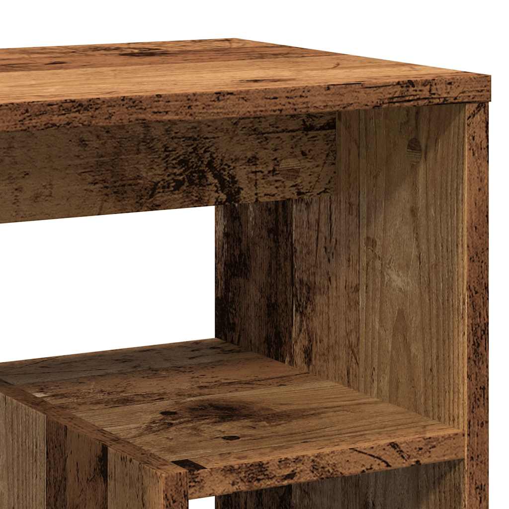 Noćni ormarići 2 kom boja drva 40x30x40 cm konstruirano drvo