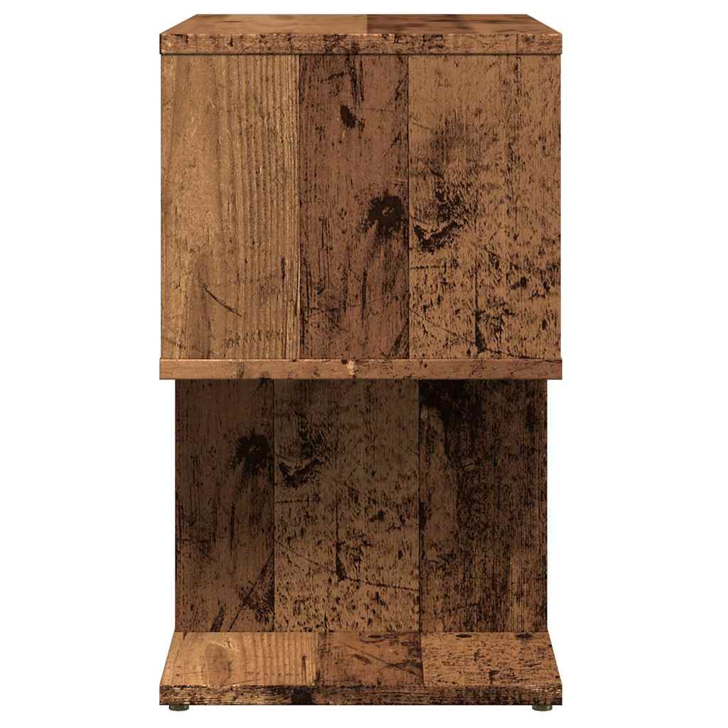 Noćni ormarići 2 kom staro drvo 50x30x51,5 cm konstruirano drvo