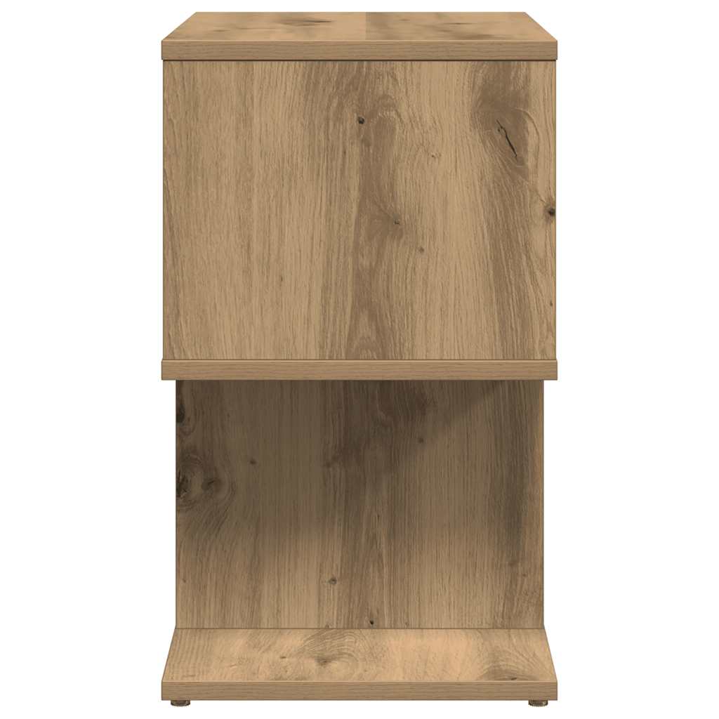 Noćni ormarići 2 kom Artisan hrast 50x30x51,5 cm izrađeno drvo
