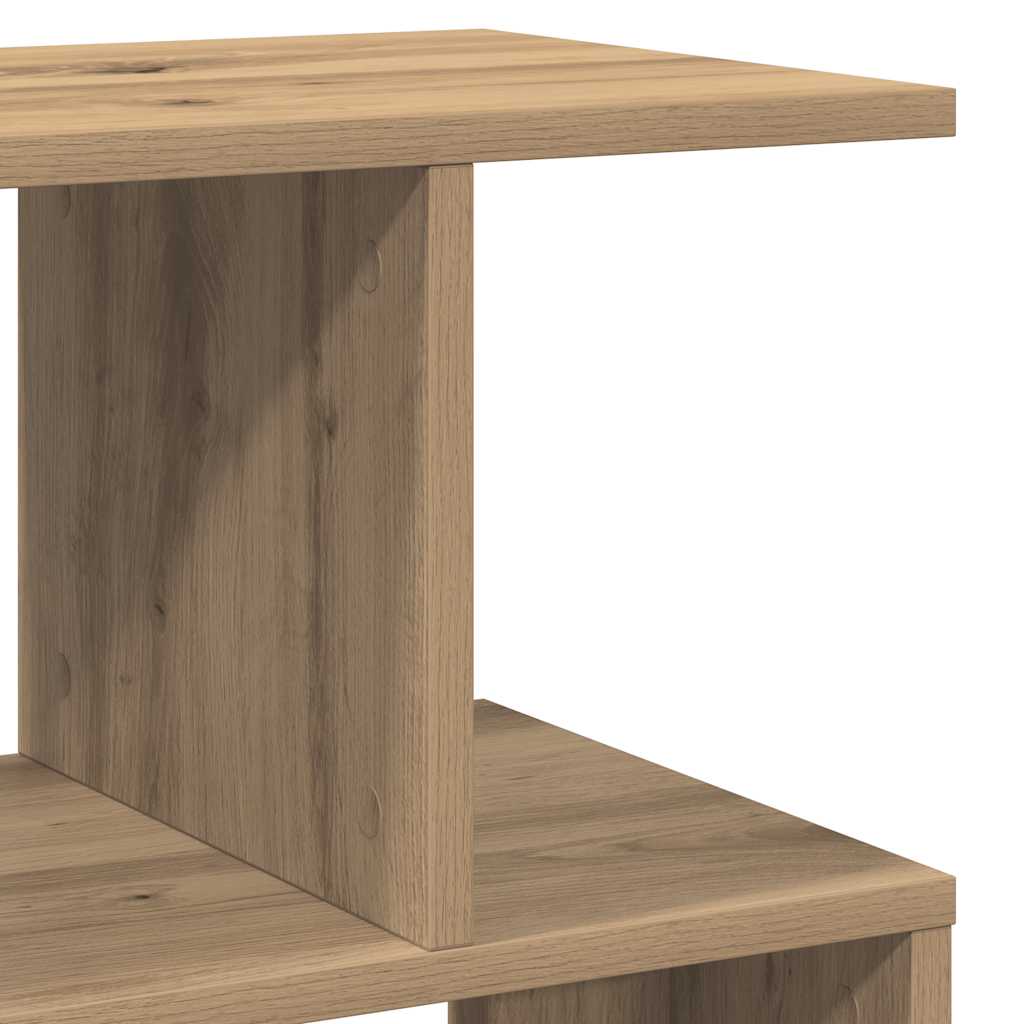 Noćni ormarići 2 kom Artisan hrast 50x30x51,5 cm izrađeno drvo