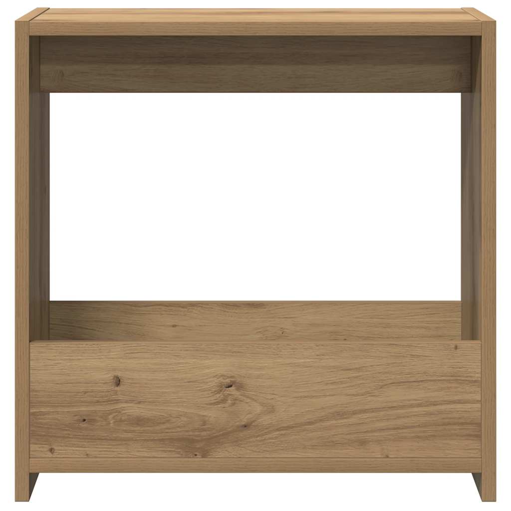 Pomoćni stol Artisan hrast 50x26x50 cm izrađeno drvo