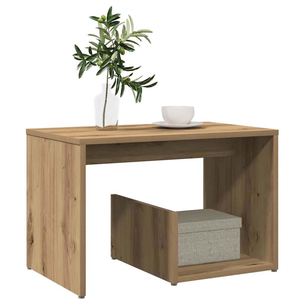 Pomoćni stol Artisan hrast 59x36x38 cm izrađeno drvo