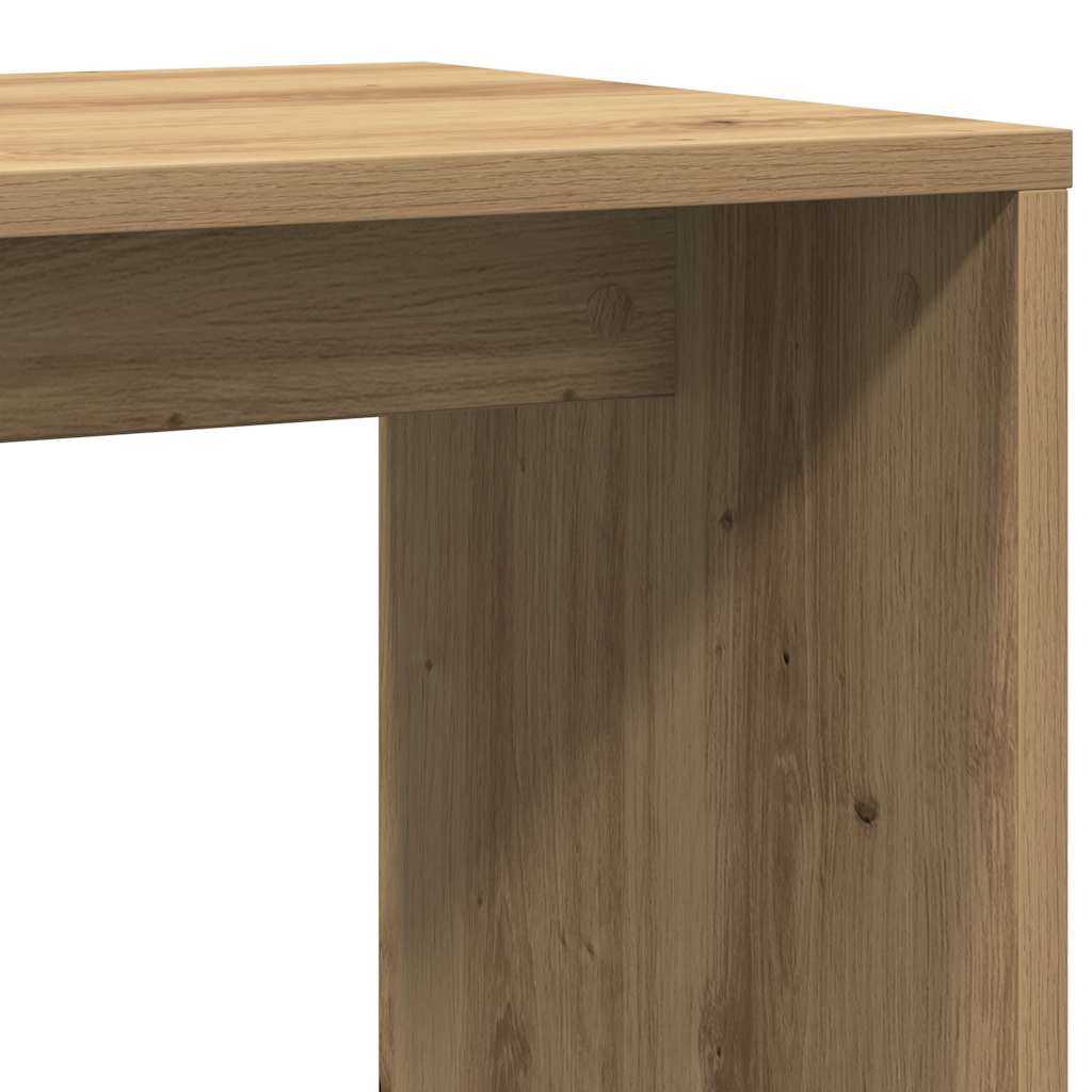 Pomoćni stol Artisan hrast 59x36x38 cm izrađeno drvo