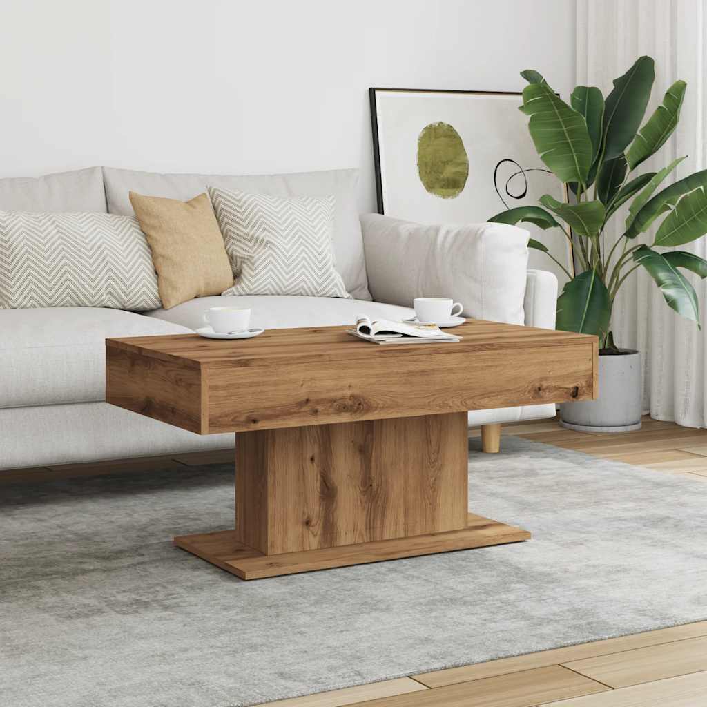 Klub stolić Artisan hrast 96x50x45 cm Inženjersko drvo